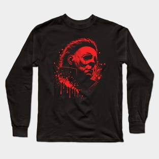 Dripping Shape Long Sleeve T-Shirt